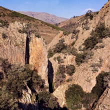 Nature, Italy, region of Sardegna 1975 Massiccio del Gannargentu (Gennargentu Massif).