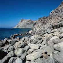Nature, Italy, region of Sardegna 1975 Isola di San Pietro (San Pietro Island).