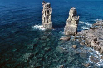 Nature, Italy, region of Sardegna 1975 Isola di San Pietro (San Pietro Island).