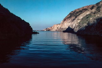 Nature, Italy, region of Sardegna 1975 Isola di San Pietro (San Pietro Island).