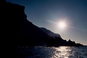 Nature, Italy, region of Sardegna 1975 Isola di San Pietro (San Pietro Island).
