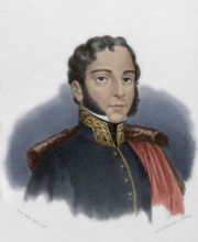 Juan Lopez Pinto (1788-1831). Spanish military officer born in Cartagena, member of the Artillery