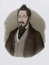 Mariano Jose de Larra (Mariano Jose de Larra y Sanchez de Castro) (1809-1837). Spanish writer,
