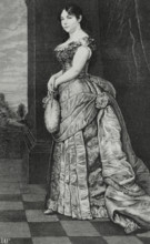 Natalie of Serbia (Natalie Petrovna Keschko) (1859-1941). Princess of Serbia (1875-1882) and Queen