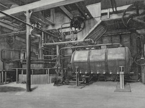 History of Spain. Barcelona, Catalonia. Industrial alcohols factory of Folch, Albinana y Compania.