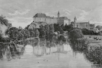 Germany. Sigmaringen Castle. It was the seat of government for the Princes of