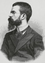 Francisco Tarrega (Francisco de Asis Tarrega Eixea) (1852-1909). Spanish composer and guitarist.