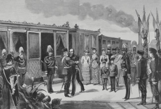 League of the Three Emperors. Alliance formed from 1873 to 1887 by the emperors of the German,