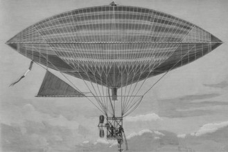 Gaston Tissandier (1843-1899). French aeronaut and science communicator. Albert-Charles Tissandier