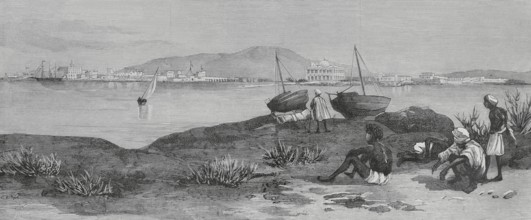 Massawa. General view of the port city on the shores of the Red Sea. During the 19th century it was