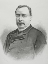 Rafael Zaldivar (1834-1903). President of El Salvador from 1 May 1876 to 6 April 1884, and from 21