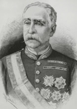 Miguel de la Vega-Inclan y Palma (1820-1884). Spanish military. Governor of Puerto Rico (1884).