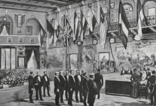 History of Spain. Madrid. Exposicion Literaria y Artistica (Literary and Artistic Exhibition).