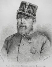 William, Duke of Brunswick (1806-1884). Duke of the Duchy of Brunswick (Germany) (1830-1884).