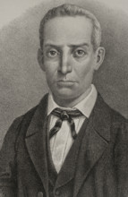 Jose de la Luz y Caballero (Jose Cipriano de la Luz y Caballero) (1800-1862). Cuban educator and