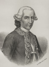 Antonio Maria Bucareli y Ursua (1717-1779). Spanish general. Governor and Captain General of the