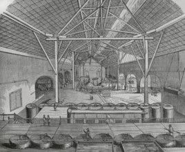 Cuba. Bolondron, province of Matanzas. Engenho (sugar cane mill) ""Armonia"" (1848). Industry