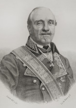 Leopoldo O'Donnell (1809-1867). Spanish military and politician. President of the Spanish