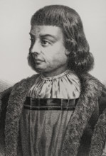 Alonso Fernandez de Lugo (?-1525). Spanish conquistador. He conquered the islands of La Palma