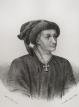 Inigo Lopez de Mendoza (1398-1458). Spanish nobleman and poet of the House of Mendoza. 1st Marquis