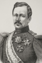 Rafael Echague y Bermingham (1815-1887), 1st Count of Serrallo. Spanish general and politician.