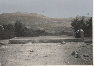 Alpe Cucco watering place. Ficuzza, Italy