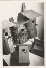 Artificial bird nest boxes