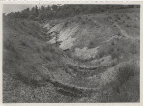 Reclamation land in Valle Paglia, Italy.