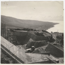 Ceccato Dam under construction, Calabria, Italy