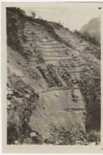 Land works in order to prevent the erosion of the soil