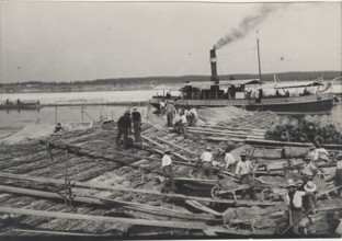 Po River land reclamation works