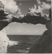 Aspra natural arch