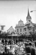 1000 years jubilee of church of Hochdorf 1962.