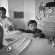 Tibetan child in children's home, Unterwasser 1961.