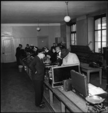 WW 2: Swiss Donation; swiss medical mission, team on their way to Belgium, 1944.