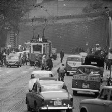 Traffic on the Ramistrasse, 1961.