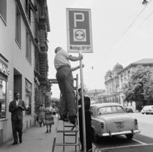 Introduction of Parking Disc in Winterthur, 1961.