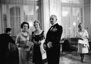 Hotel Bellevue Palace 1965: farewell dinner of the Danish royal couple.