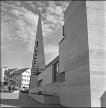Catholic church Zurich-Witikon 1965.
