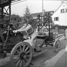 War fire brigade;  fire ladder, 1939.