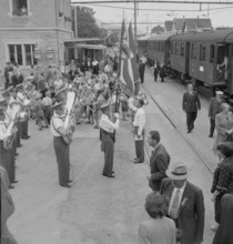 Social democratic festivity in Siebnen, 1953.
