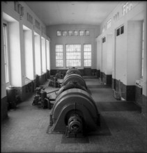 Turbine room Morel power station 1944.