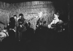 British girls beat group The Liverbirds in Zurich 1966.