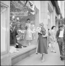 Fashion house, Zurich Bahnhofstrasse 1958.