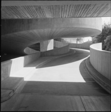 Multi-storey car park, building Zur Palme, Zurich 1964.