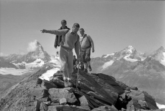 Robert McNamara's vacation in Zermatt, 1964.