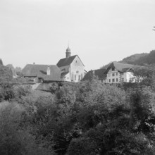 Convent Maigrauge in Freiburg 1955.
