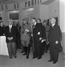 General Guisan at Foire de Geneve 1945.