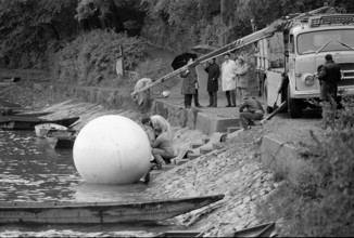 Sculpture of Herbert Distel, 1969.