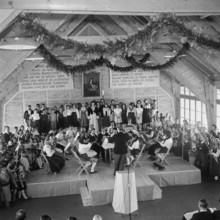 Concert, Pestalozzi Children's Village, Trogen 1952.